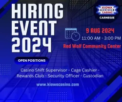 Kiowa Casino Job Fair